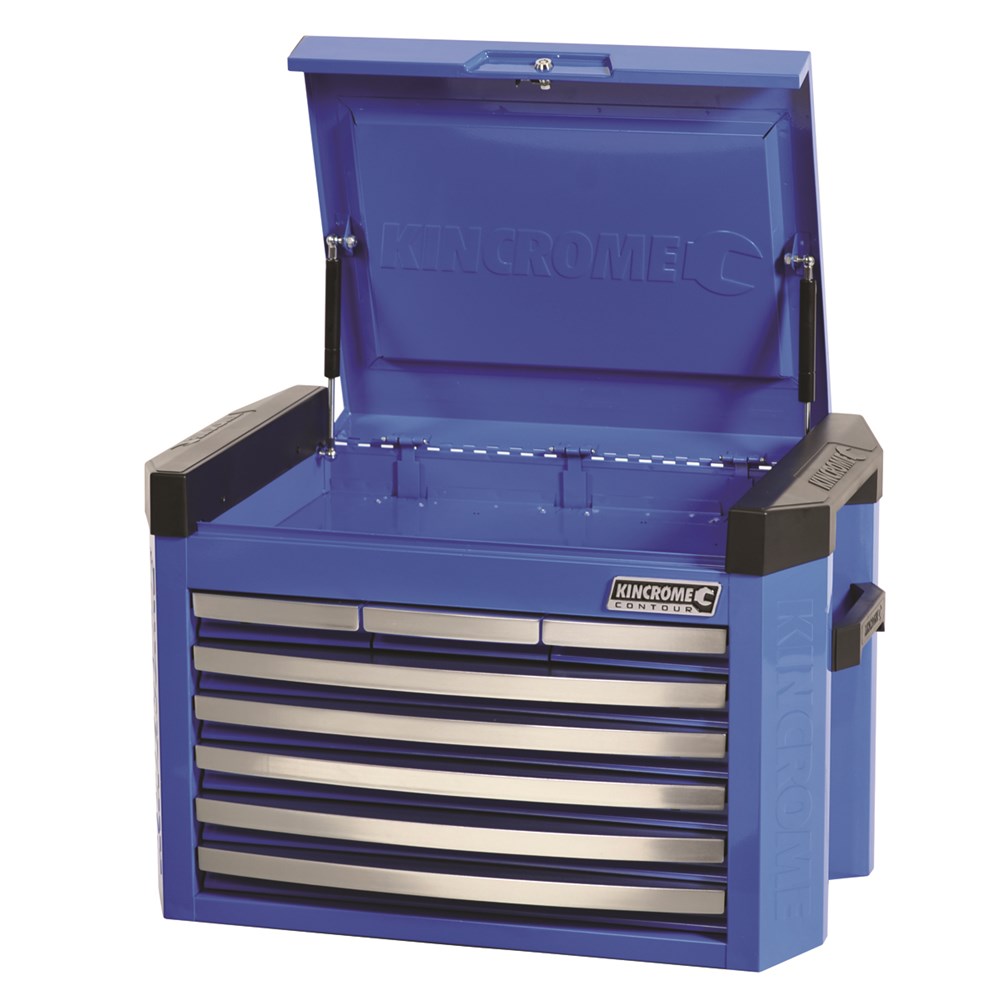 KINCROME CHEST 8 DRAWER CONTOUR ELECTRIC BLUE